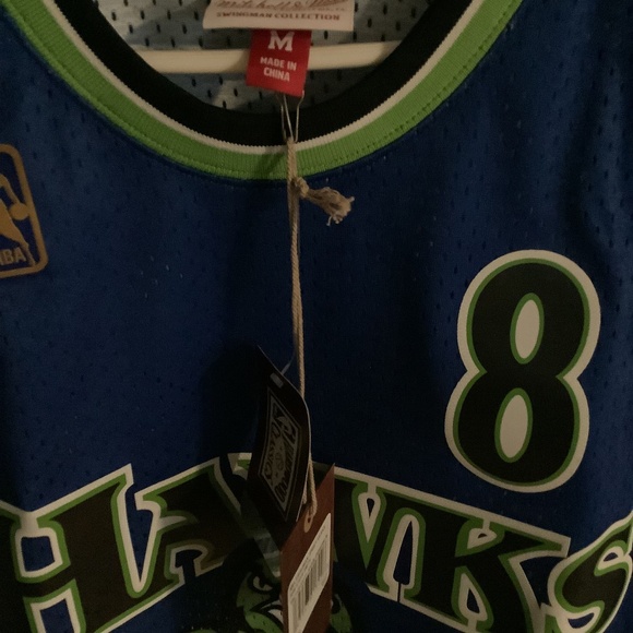 NWT Atlanta Hawks Mitchell & Ness Throwback Jersey Mens Medium - Picture 5 of 9